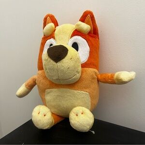 Kids Cartoon Bluey Bingo Plush Stuffed Animal with Battery Operated Phrases